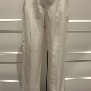 Club Monaco Pants Women's 2 High Rise Wide Leg Pleated Trousers New